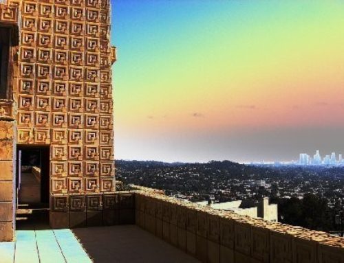 The Ennis House, a Frank Lloyd Wright Creation