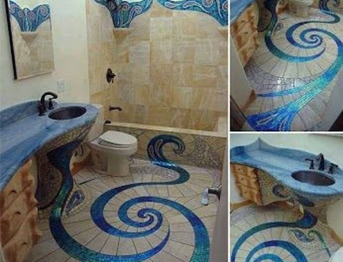 Power Feng Shui Bathroom Tile Crazy Unique Designs!